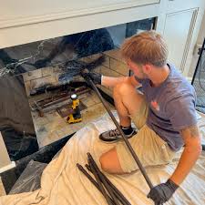 Professional chimney inspection for a Minnesota home